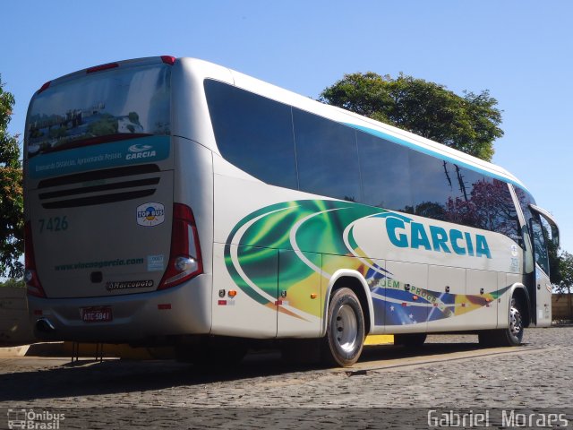 Viação Garcia 7426 na cidade de Loanda, Paraná, Brasil, por Gabriel  Moraes. ID da foto: 1154392.