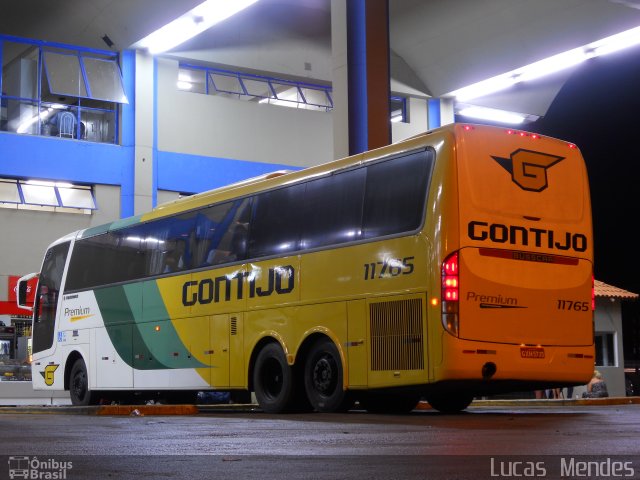 Empresa Gontijo de Transportes 11765 na cidade de Montes Claros, Minas Gerais, Brasil, por Lucas  Mendes. ID da foto: 1153746.