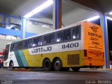 Empresa Gontijo de Transportes 11400 na cidade de Montes Claros, Minas Gerais, Brasil, por Lucas  Mendes. ID da foto: :id.