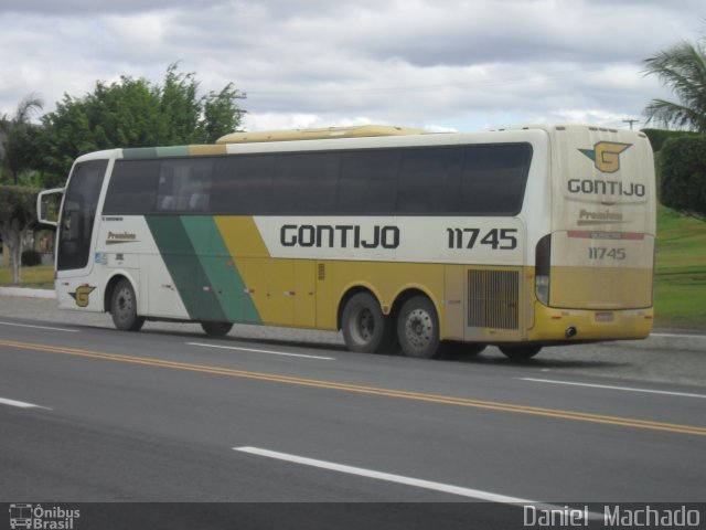 Empresa Gontijo de Transportes 11745 na cidade de Jequié, Bahia, Brasil, por Daniel  Machado. ID da foto: 1156693.