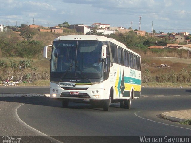 Viação Transpiauí 468 na cidade de Teresina, Piauí, Brasil, por Wernan Saymon. Número da foto: #1155816.