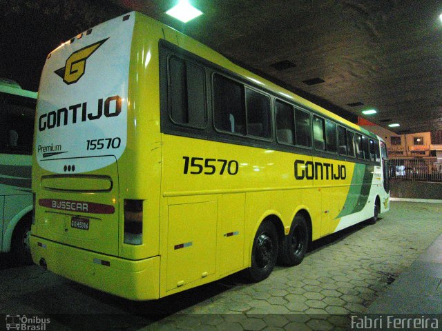 Empresa Gontijo de Transportes 15570 na cidade de Belo Horizonte, Minas Gerais, Brasil, por Fabri Ferreira. ID da foto: 1156121.