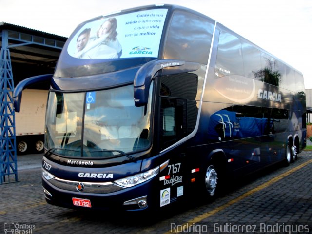 Viação Garcia 7157 na cidade de Londrina, Paraná, Brasil, por Rodrigo  Gutierrez Rodrigues. ID da foto: 1157066.