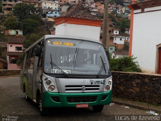 Turin Transportes 3240 na cidade de Ouro Preto, Minas Gerais, Brasil, por Lucas de Azevedo. Número da foto: #1156064.