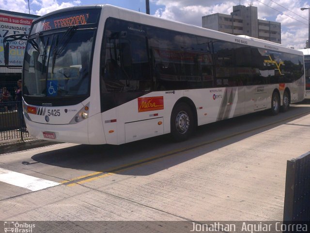 Metra - Sistema Metropolitano de Transporte 5425 na cidade de São Bernardo do Campo, São Paulo, Brasil, por Jonathan  Aguiar Correa. Número da foto: #1155981.
