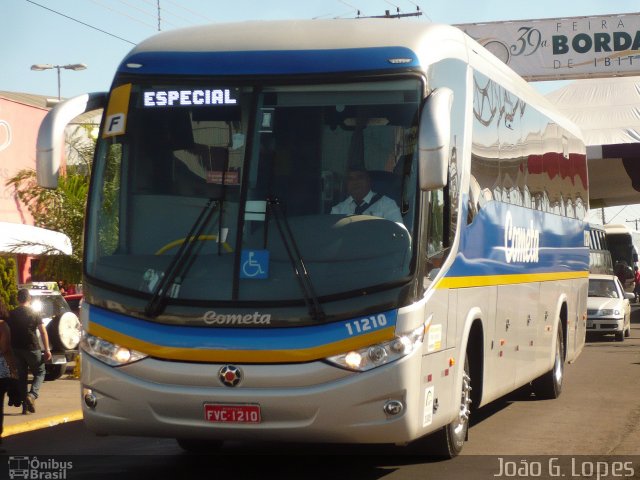 Viação Cometa 11210 na cidade de Ibitinga, São Paulo, Brasil, por João Guilherme Lopes. Número da foto: #1155397.