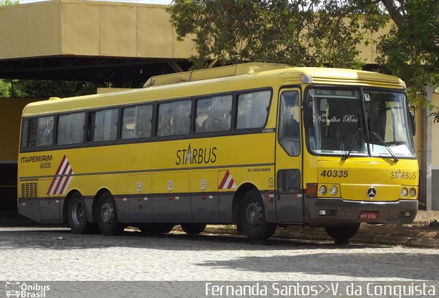 Viação Itapemirim 40335 na cidade de Vitória da Conquista, Bahia, Brasil, por Fernanda Santos Almeida. Número da foto: #1157852.
