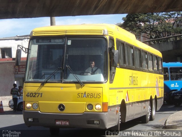 Viação Itapemirim 40271 na cidade de Belo Horizonte, Minas Gerais, Brasil, por Christian Teixeira de Sousa. Número da foto: #1159057.