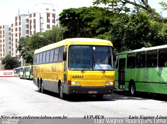 Viação Itapemirim 42043 na cidade de São José dos Campos, São Paulo, Brasil, por Luiz Vagner Rodrigues Lima. ID da foto: 1157946.