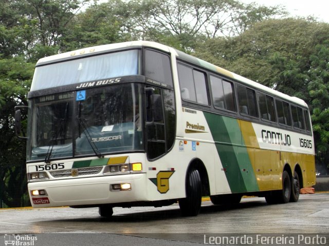 Empresa Gontijo de Transportes 15605 na cidade de São Paulo, São Paulo, Brasil, por Leonardo Ferreira Porto. ID da foto: 1158643.