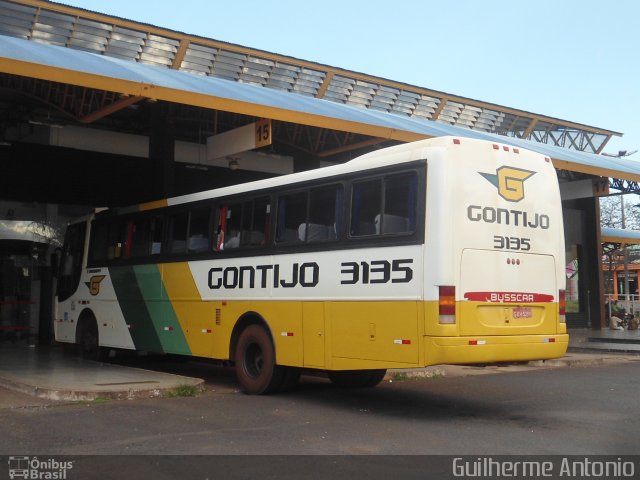 Empresa Gontijo de Transportes 3135 na cidade de Uberaba, Minas Gerais, Brasil, por Guilherme Antonio. ID da foto: 1158758.