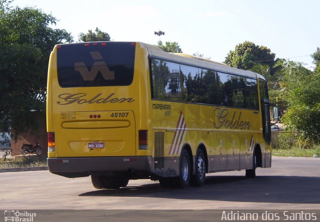 Viação Itapemirim 45107 na cidade de Caxias, Maranhão, Brasil, por Adriano dos Santos. Número da foto: #1160994.