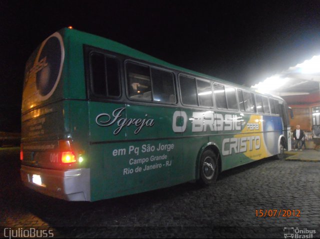 Ônibus Particulares 001 na cidade de Casimiro de Abreu, Rio de Janeiro, Brasil, por Carlos Julio. Número da foto: #1161036.