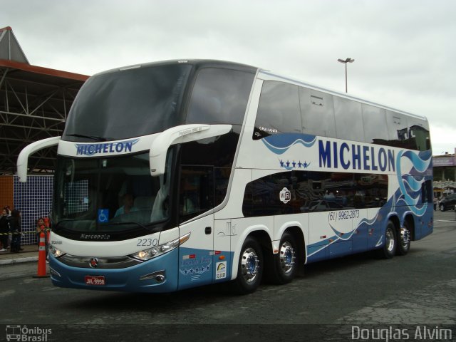 Michelon Turismo 2230 na cidade de Aparecida, São Paulo, Brasil, por Douglas Alvim. Número da foto: #1160297.