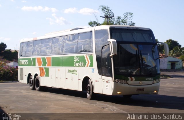 Cia. São Geraldo de Viação 21055 na cidade de Caxias, Maranhão, Brasil, por Adriano dos Santos. Número da foto: #1161009.