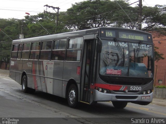 Viação Imigrantes 5200 na cidade de Diadema, São Paulo, Brasil, por Sandro Alves. Número da foto: #1159700.