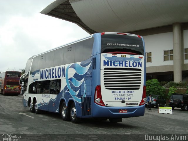 Michelon Turismo 2230 na cidade de Aparecida, São Paulo, Brasil, por Douglas Alvim. Número da foto: #1160295.
