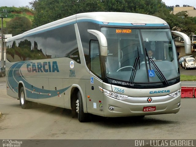 Viação Garcia 7566 na cidade de Imbaú, Paraná, Brasil, por Lucas Gabriel. Número da foto: #1163316.