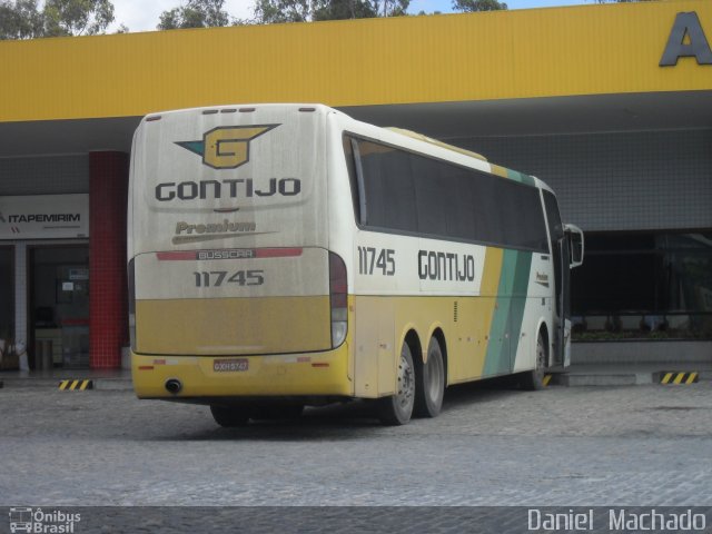 Empresa Gontijo de Transportes 11745 na cidade de Jequié, Bahia, Brasil, por Daniel  Machado. Número da foto: #1162900.