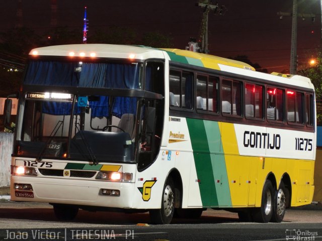 Empresa Gontijo de Transportes 11275 na cidade de Teresina, Piauí, Brasil, por João Victor. Número da foto: #1163729.