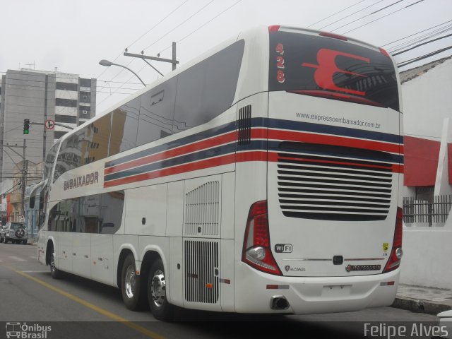 Expresso Embaixador 428 na cidade de Pelotas, Rio Grande do Sul, Brasil, por Felipe Alves. Número da foto: #1127635.