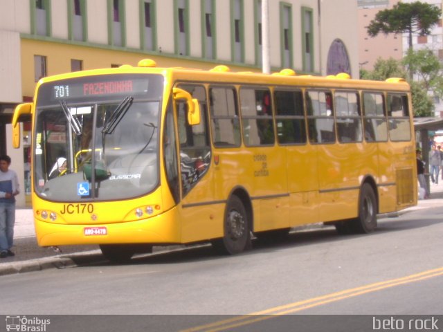 Auto Viação Água Verde JC170 na cidade de Curitiba, Paraná, Brasil, por Alberto Selinke. Número da foto: #1126840.