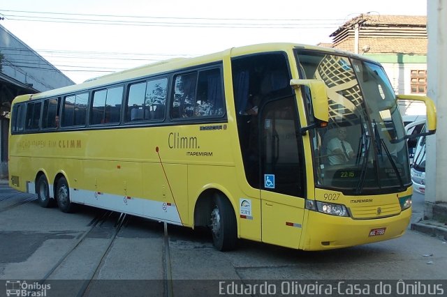 Viação Itapemirim 9027 na cidade de Rio de Janeiro, Rio de Janeiro, Brasil, por Eduardo Oliveira. ID da foto: 1128124.