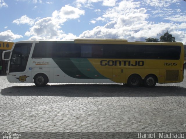 Empresa Gontijo de Transportes 11905 na cidade de Jequié, Bahia, Brasil, por Daniel  Machado. Número da foto: #1127885.