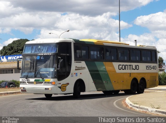 Empresa Gontijo de Transportes 15540 na cidade de Vitória da Conquista, Bahia, Brasil, por Thiago Santos. ID da foto: 1127798.