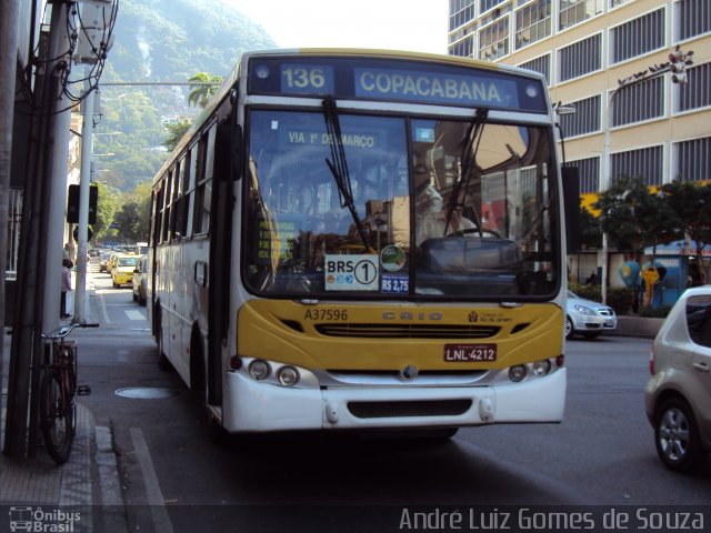 Transportes São Silvestre A37596 na cidade de Rio de Janeiro, Rio de Janeiro, Brasil, por André Luiz Gomes de Souza. Número da foto: #1165590.