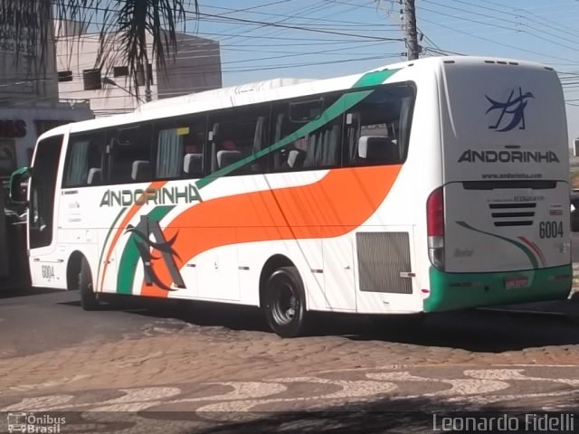 Empresa de Transportes Andorinha 6004 na cidade de Presidente Prudente, São Paulo, Brasil, por Leonardo Fidelli. Número da foto: #1164229.