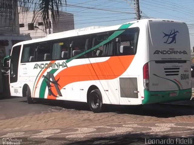 Empresa de Transportes Andorinha 6004 na cidade de Presidente Prudente, São Paulo, Brasil, por Leonardo Fidelli. ID da foto: 1164229.