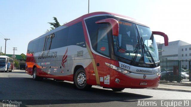 Viação Ouro Branco 16873 na cidade de São Paulo, São Paulo, Brasil, por Adems  Equipe 19. Número da foto: #1166552.