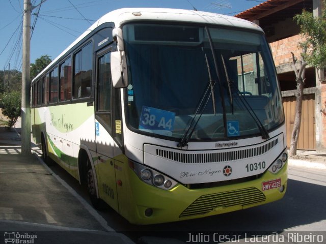 Rio Negro Fretamento e Turismo 10310 na cidade de Vespasiano, Minas Gerais, Brasil, por Julio Cesar Lacerda Ribeiro. ID da foto: 1166678.