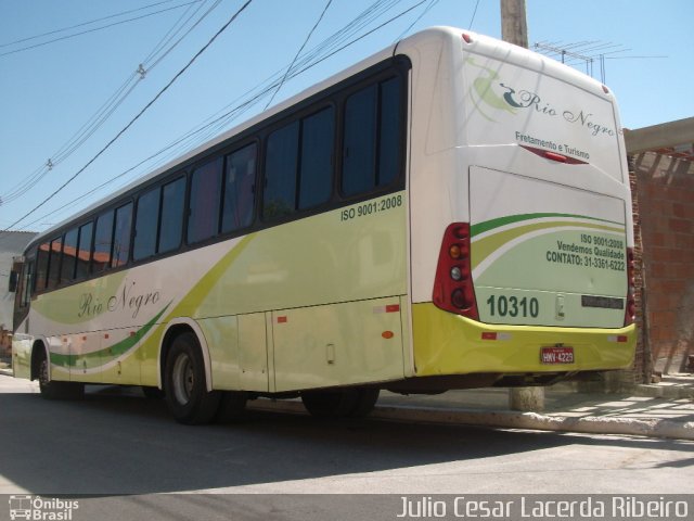 Rio Negro Fretamento e Turismo 10310 na cidade de Vespasiano, Minas Gerais, Brasil, por Julio Cesar Lacerda Ribeiro. Número da foto: #1166671.