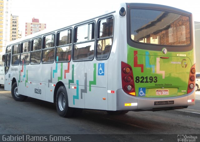 Viação Piracema de Transportes 82193 na cidade de Piracicaba, São Paulo, Brasil, por Gabriel Ramos Gomes. Número da foto: #1165865.