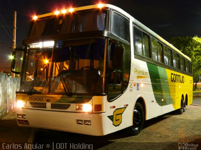 Empresa Gontijo de Transportes 15900 na cidade de Teresina, Piauí, Brasil, por Carlos Aguiar ®. ID da foto: 1168541.