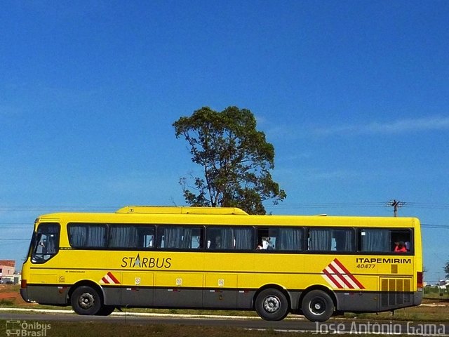 Viação Itapemirim 40477 na cidade de Santa Maria, Distrito Federal, Brasil, por José Antônio Gama. Número da foto: #1168430.