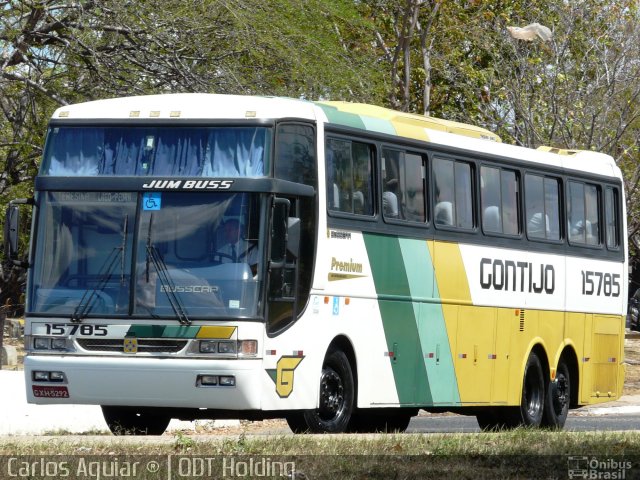 Empresa Gontijo de Transportes 15785 na cidade de Teresina, Piauí, Brasil, por Carlos Aguiar ®. ID da foto: 1168518.