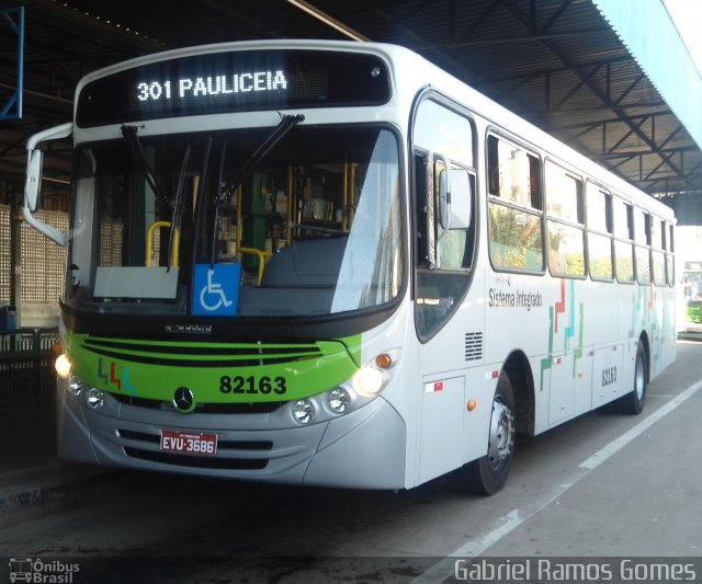 Viação Piracema de Transportes 82163 na cidade de Piracicaba, São Paulo, Brasil, por Gabriel Ramos Gomes. Número da foto: #1168888.