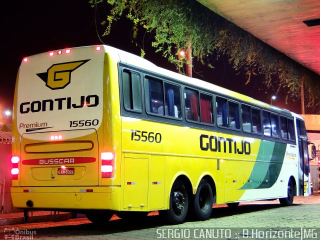 Empresa Gontijo de Transportes 15560 na cidade de Belo Horizonte, Minas Gerais, Brasil, por Sérgio Augusto Braga Canuto. ID da foto: 1172097.