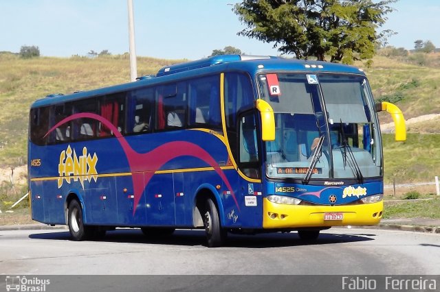 Rápido Expresso Fênix Viação 14525 na cidade de Jundiaí, São Paulo, Brasil, por Fábio  Ferreira. ID da foto: 1170426.