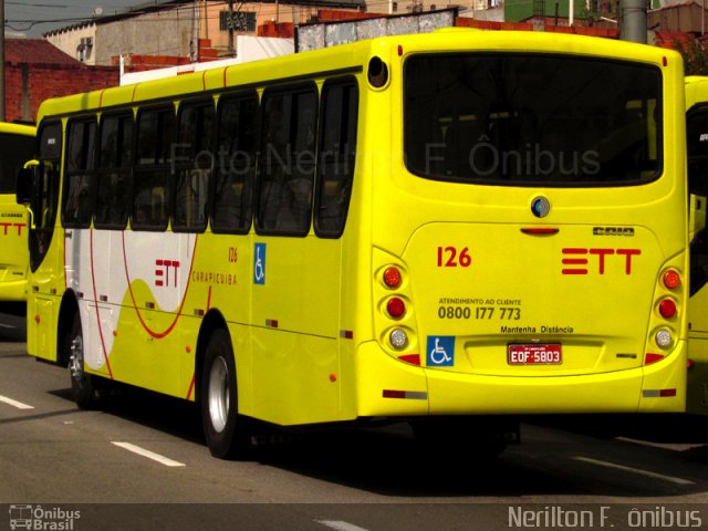 Empresa de Transportes e Turismo Carapicuiba 126 na cidade de Barueri, São Paulo, Brasil, por Nerilton F.  ônibus. Número da foto: #1172070.