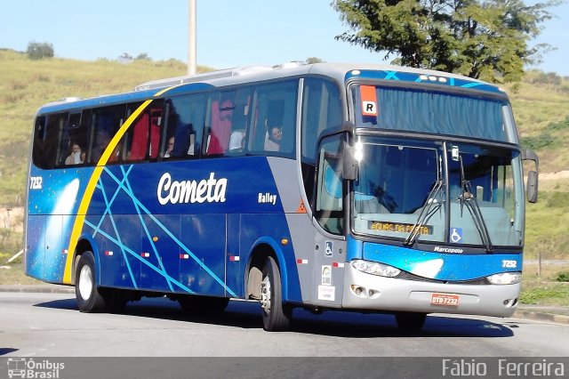 Viação Cometa 7232 na cidade de Jundiaí, São Paulo, Brasil, por Fábio  Ferreira. ID da foto: 1170418.