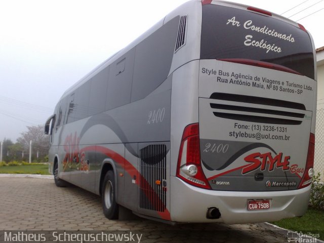 Style Bus 2400 na cidade de Sarutaiá, São Paulo, Brasil, por Matheus  Scheguschewsky. Número da foto: #1171285.