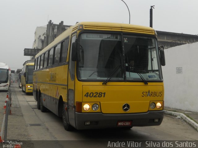 Viação Itapemirim 40281 na cidade de Rio de Janeiro, Rio de Janeiro, Brasil, por André Vitor  Silva dos Santos. Número da foto: #1171177.