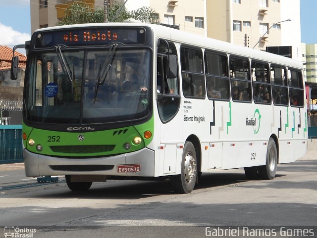 Viação Stenico 252 na cidade de Piracicaba, São Paulo, Brasil, por Gabriel Ramos Gomes. Número da foto: #1171685.