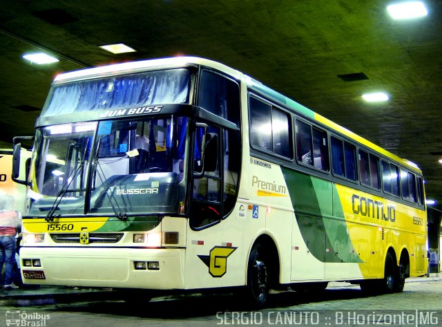 Empresa Gontijo de Transportes 15560 na cidade de Belo Horizonte, Minas Gerais, Brasil, por Sérgio Augusto Braga Canuto. ID da foto: 1172091.