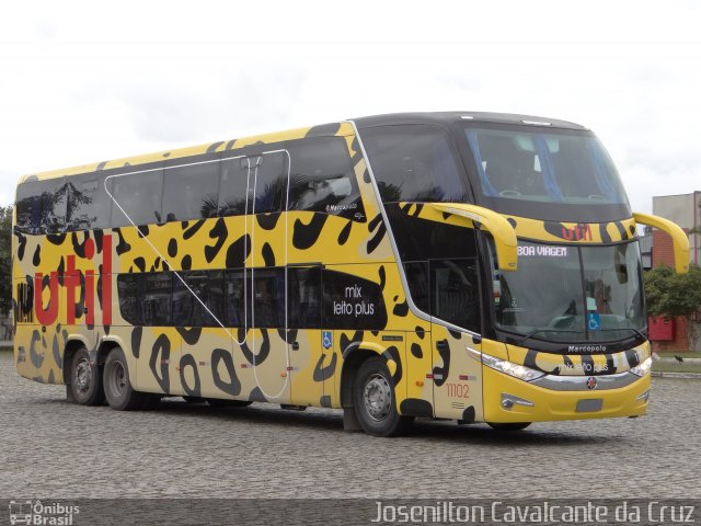 UTIL - União Transporte Interestadual de Luxo 11102 na cidade de Juiz de Fora, Minas Gerais, Brasil, por Josenilton  Cavalcante da Cruz. ID da foto: 1174572.