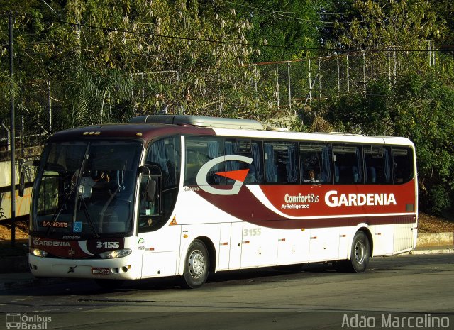 Expresso Gardenia 3155 na cidade de Belo Horizonte, Minas Gerais, Brasil, por Adão Raimundo Marcelino. ID da foto: 1174055.